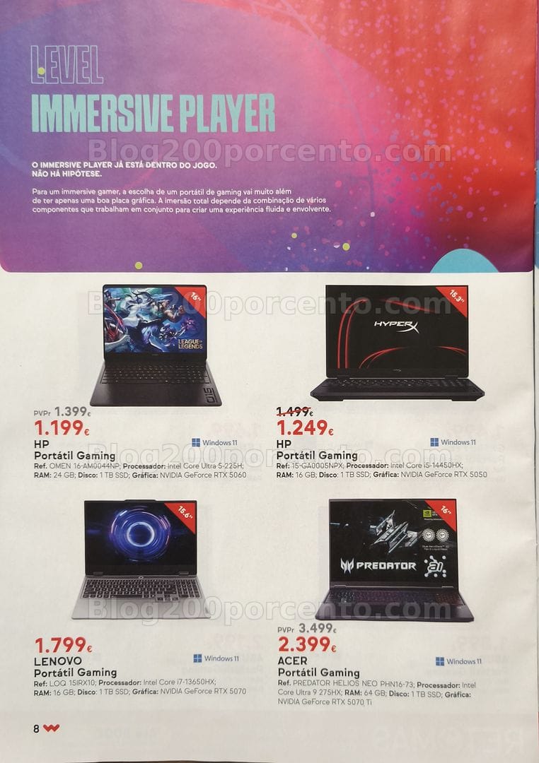 Antevisão Folheto WORTEN Game Ring Promoções de 1 a 19 outubro