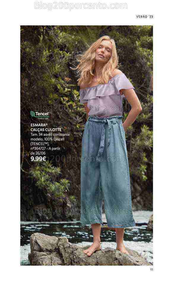 Antevisão Folheto LIDL Moda Verão Promoções a partir de 26 junho