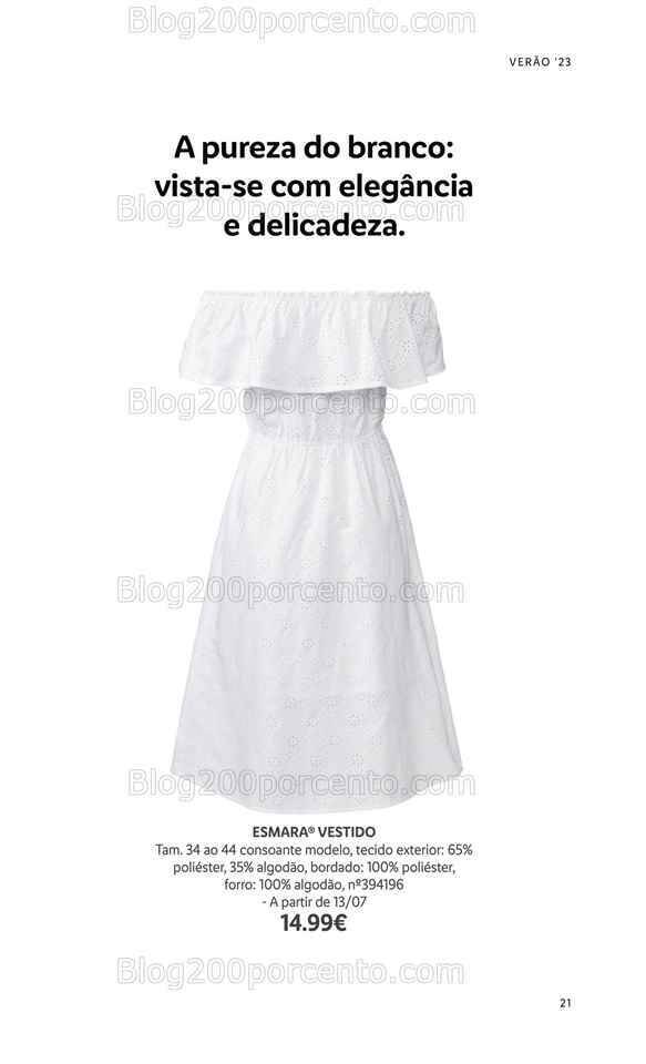 Antevisão Folheto LIDL Moda Verão Promoções a partir de 26 junho