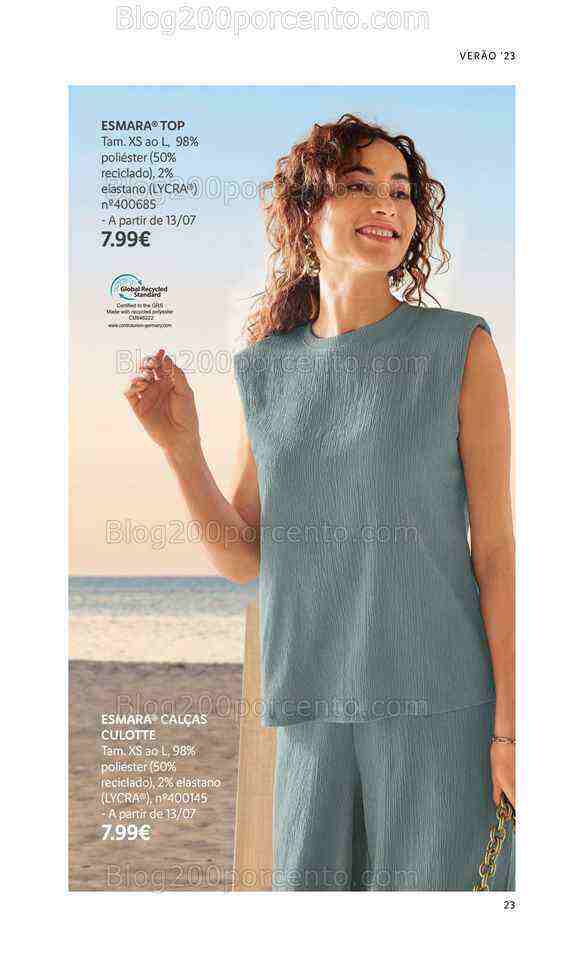 Antevisão Folheto LIDL Moda Verão Promoções a partir de 26 junho