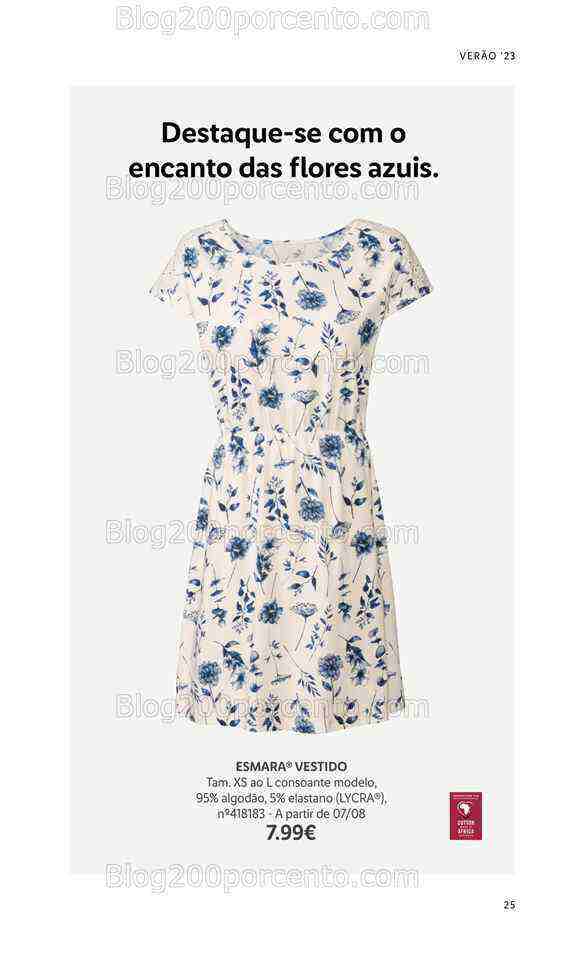 Antevisão Folheto LIDL Moda Verão Promoções a partir de 26 junho