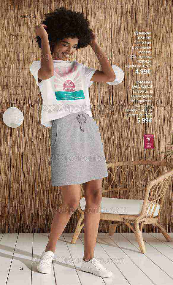 Antevisão Folheto LIDL Moda Verão Promoções a partir de 26 junho