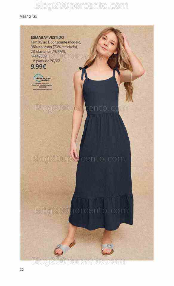 Antevisão Folheto LIDL Moda Verão Promoções a partir de 26 junho