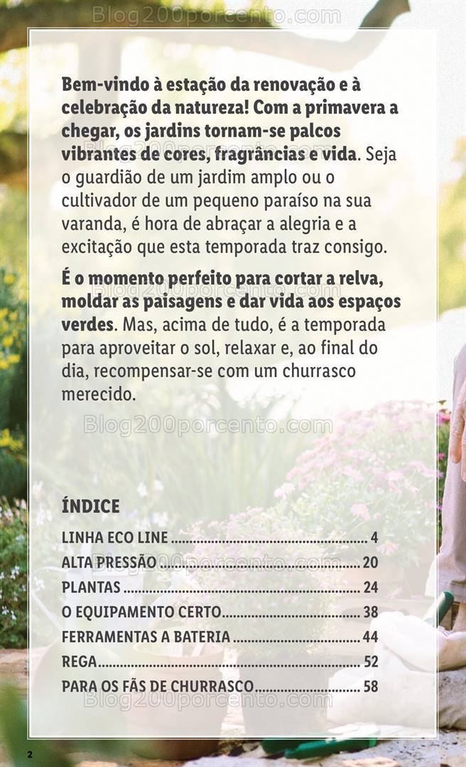 Antevisão Folheto LIDL Especial Jardim Promoções a partir de 7 março