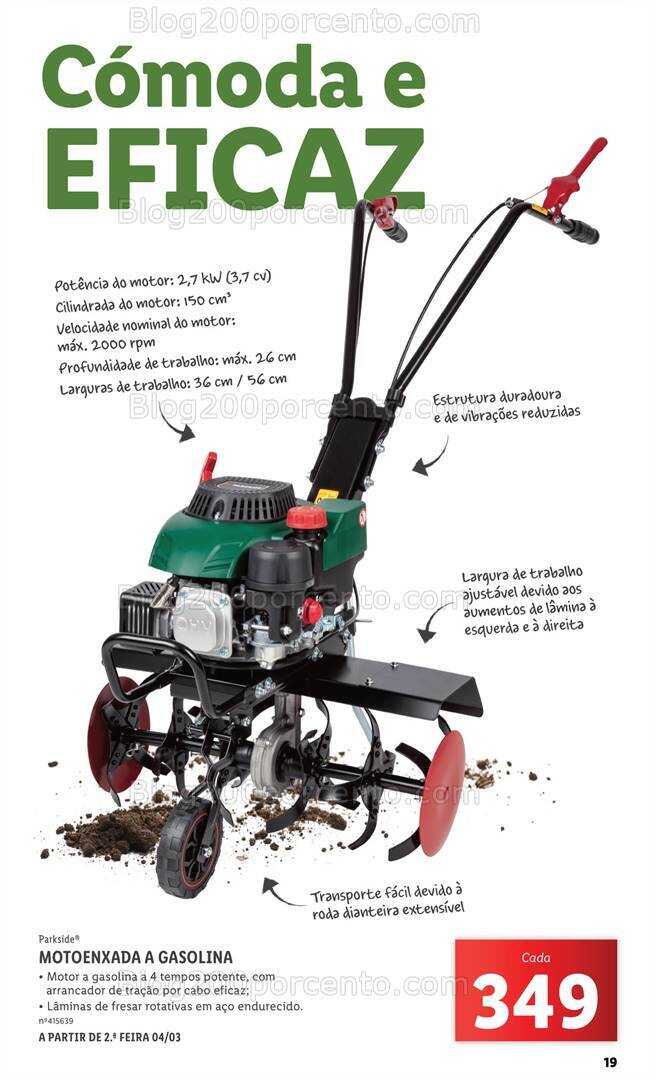 Antevisão Folheto LIDL Especial Jardim Promoções a partir de 7 março