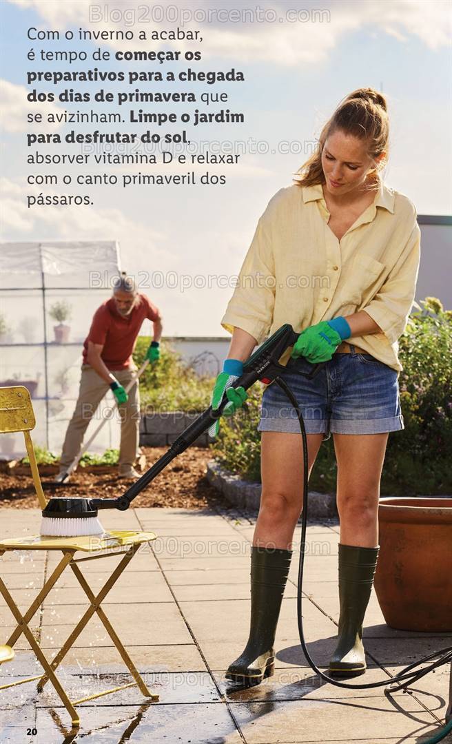 Antevisão Folheto LIDL Especial Jardim Promoções a partir de 7 março