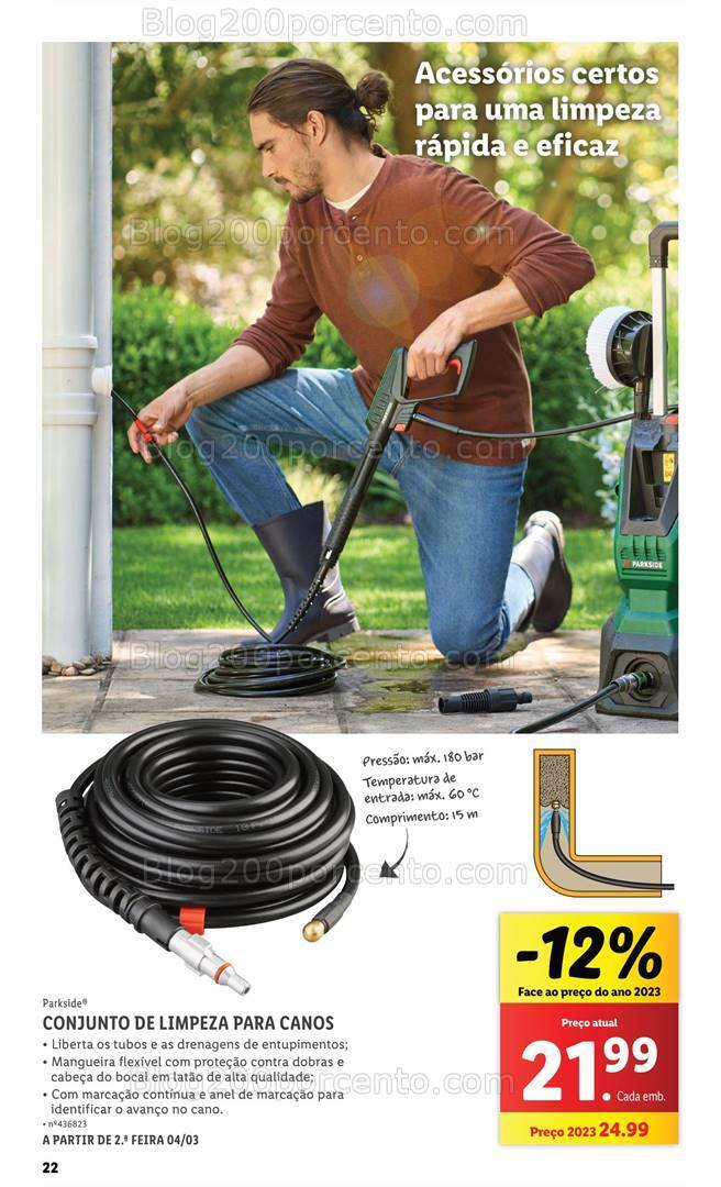 Antevisão Folheto LIDL Especial Jardim Promoções a partir de 7 março