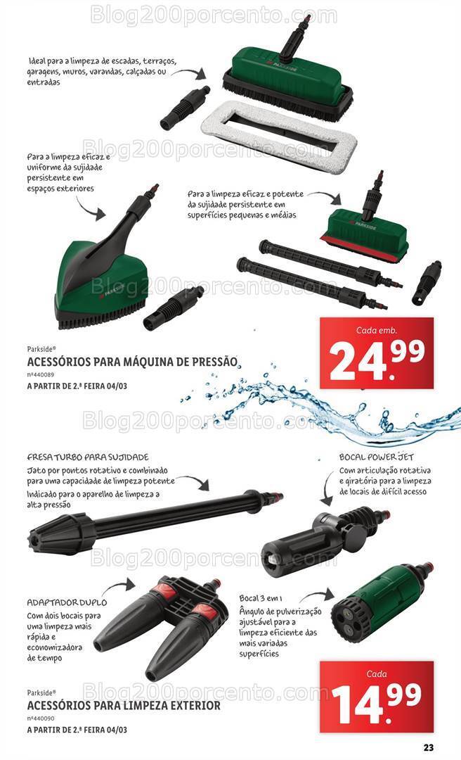 Antevisão Folheto LIDL Especial Jardim Promoções a partir de 7 março