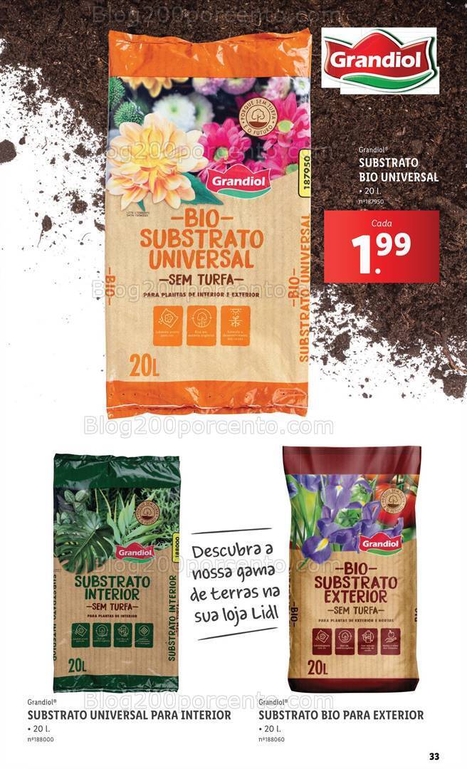 Antevisão Folheto LIDL Especial Jardim Promoções a partir de 7 março