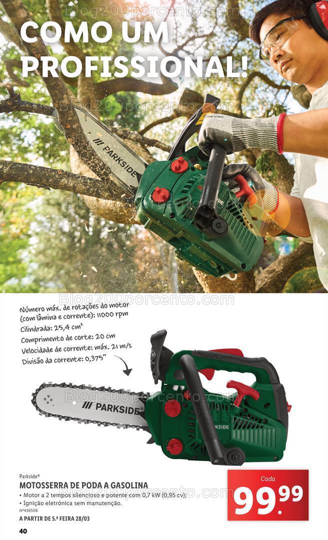 Antevisão Folheto LIDL Especial Jardim Promoções a partir de 7 março