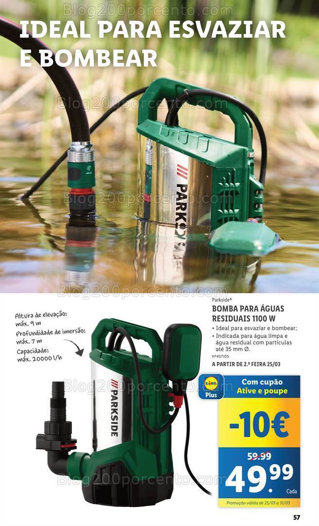 Antevisão Folheto LIDL Especial Jardim Promoções a partir de 7 março