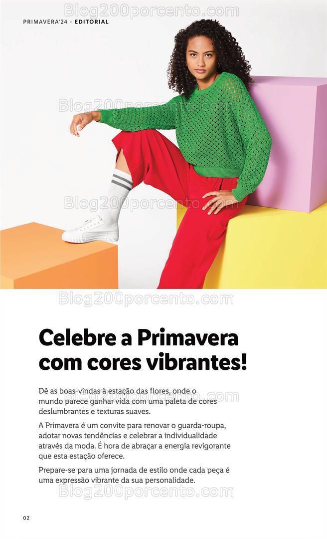 Antevisão Folheto LIDL Esmara Primavera Promoções a partir de 7 março