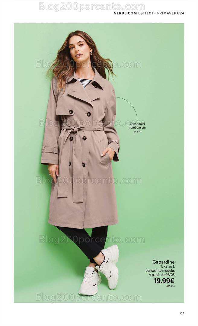 Antevisão Folheto LIDL Esmara Primavera Promoções a partir de 7 março