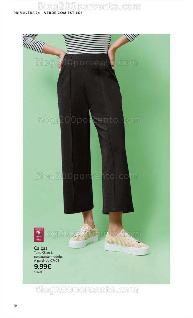 Antevisão Folheto LIDL Esmara Primavera Promoções a partir de 7 março