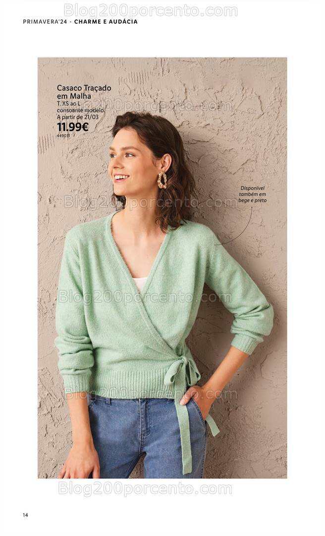 Antevisão Folheto LIDL Esmara Primavera Promoções a partir de 7 março