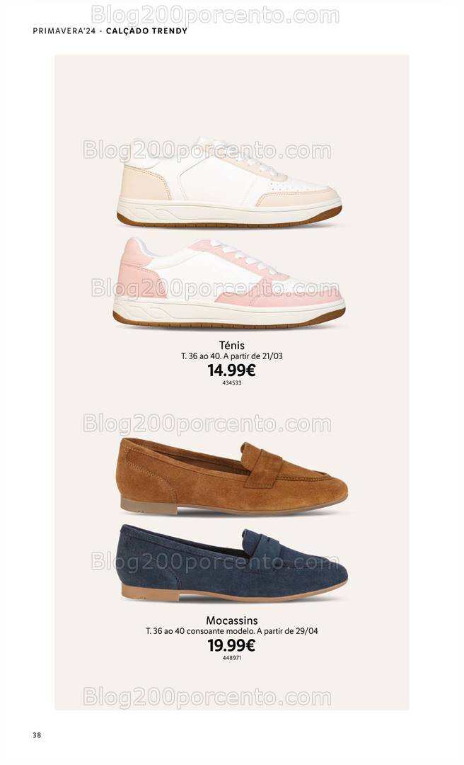 Antevisão Folheto LIDL Esmara Primavera Promoções a partir de 7 março