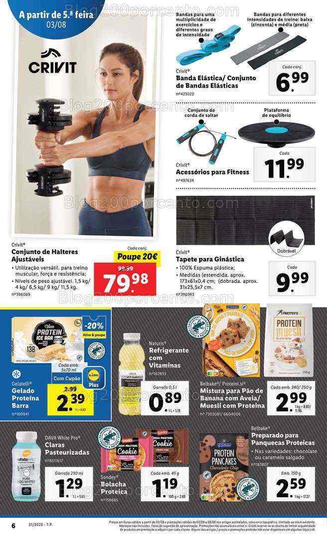 Antevisão Folheto LIDL Bazar Promoções de 3 a 9 agosto