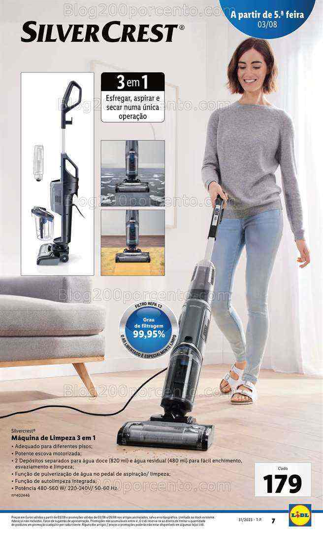 Antevisão Folheto LIDL Bazar Promoções de 3 a 9 agosto