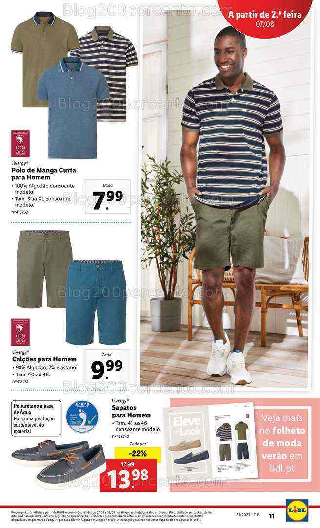 Antevisão Folheto LIDL Bazar Promoções de 3 a 9 agosto