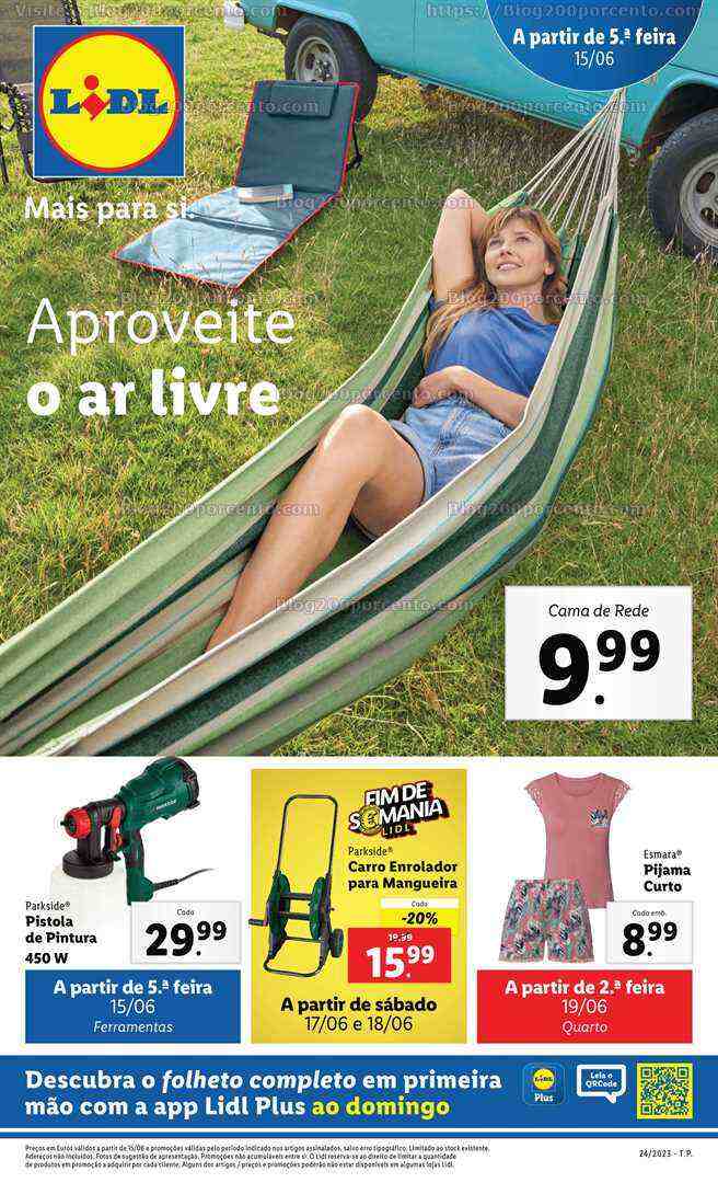 Antevisão Folheto LIDL Bazar Promoções a partir de 15 junho