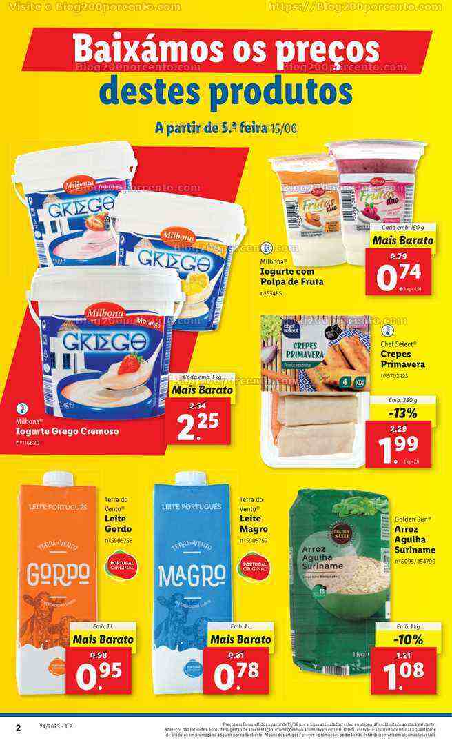 Antevisão Folheto LIDL Promoções de 15 a 21 junho