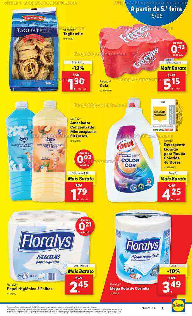 Antevisão Folheto LIDL Promoções de 15 a 21 junho