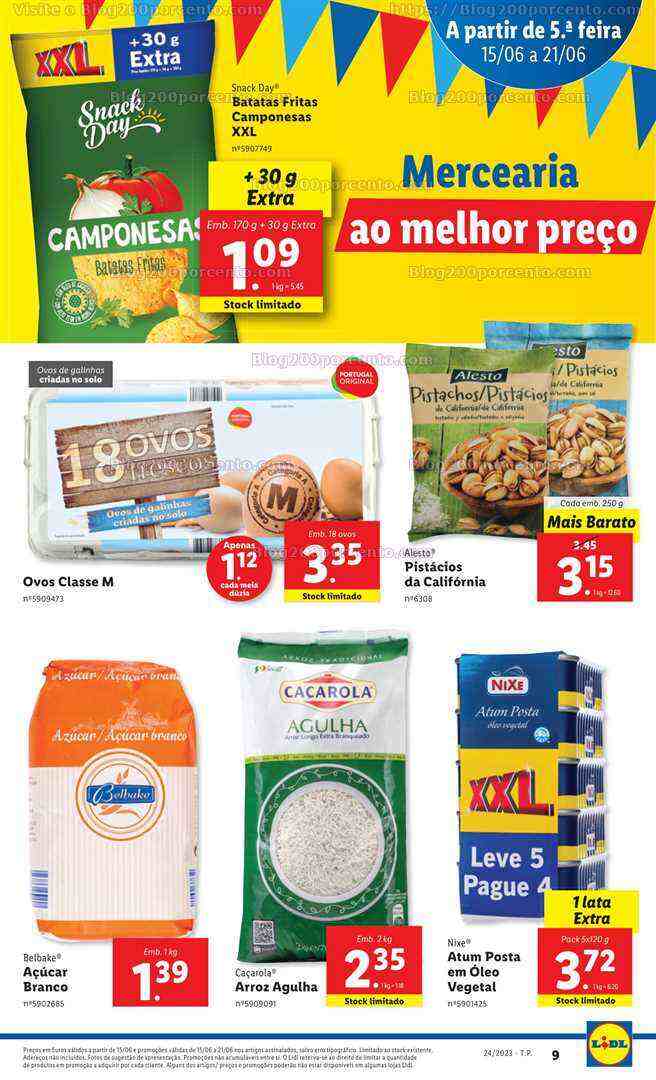 Antevisão Folheto LIDL Promoções de 15 a 21 junho