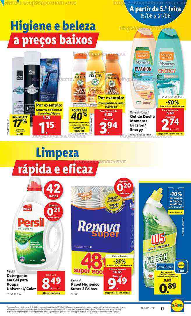 Antevisão Folheto LIDL Promoções de 15 a 21 junho