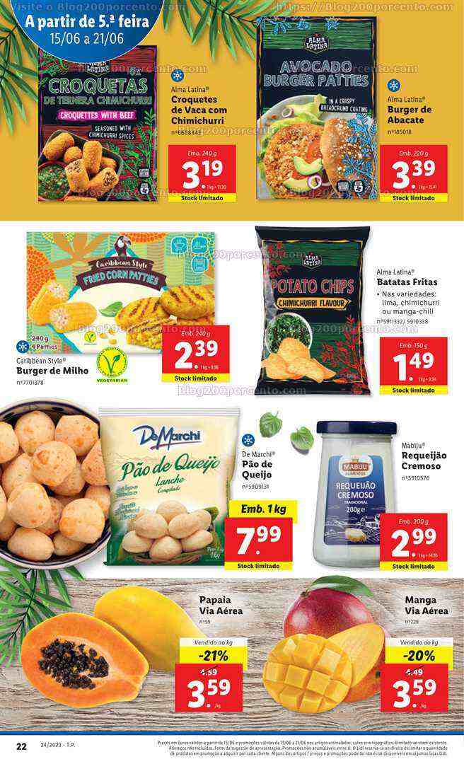 Antevisão Folheto LIDL Sabores do Mundo Promoções de 15 a 21 junho