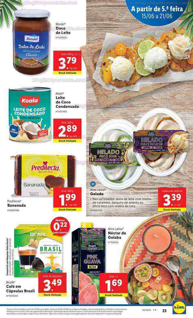 Antevisão Folheto LIDL Sabores do Mundo Promoções de 15 a 21 junho