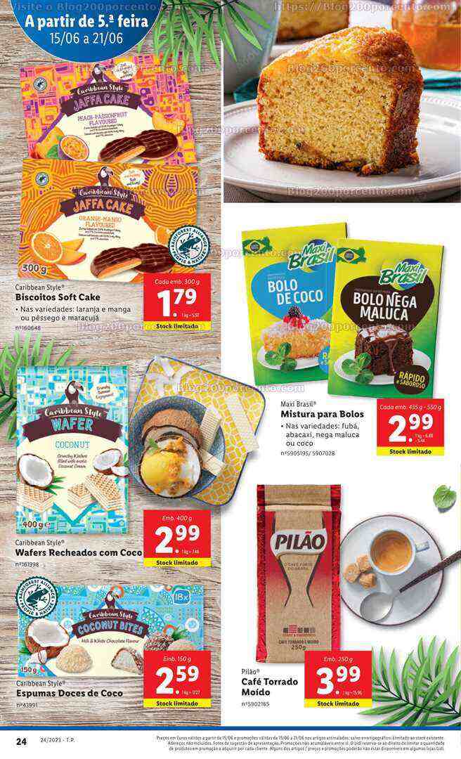 Antevisão Folheto LIDL Sabores do Mundo Promoções de 15 a 21 junho