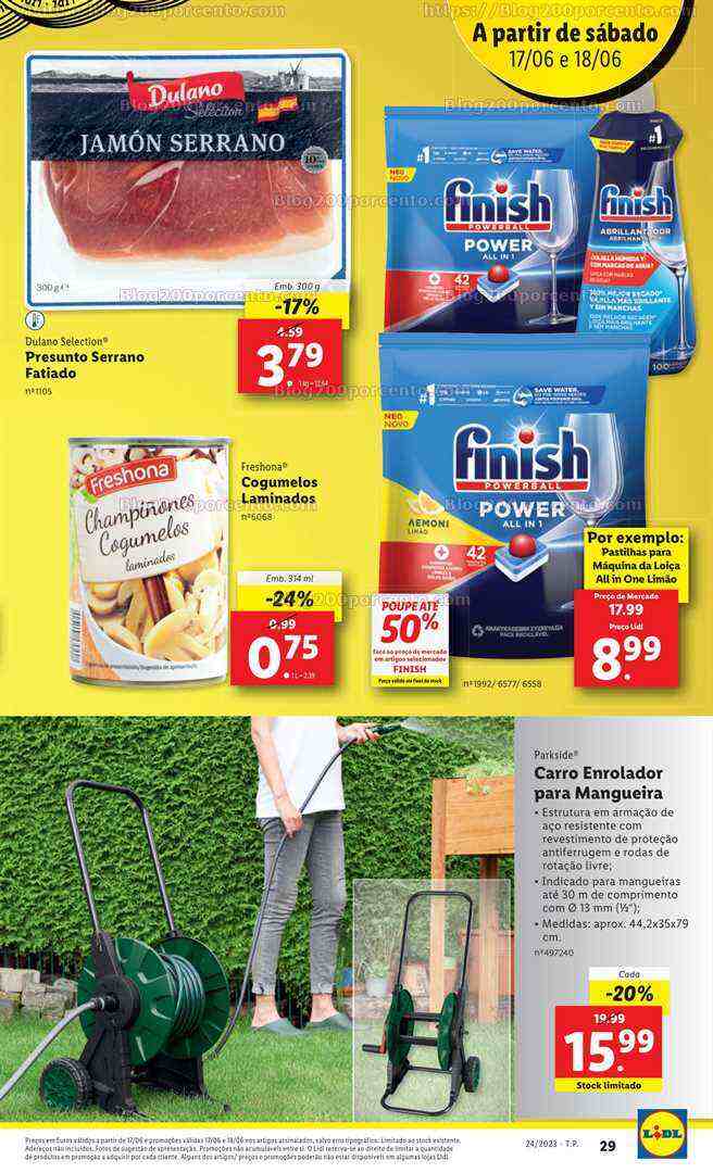 Antevisão Folheto LIDL Fim de Semana Promoções de 17 a 18 junho