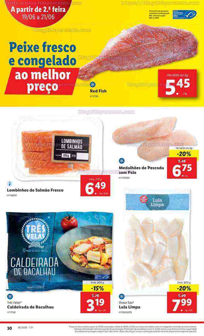 Antevisão Folheto LIDL Supermercado Promoções de 19 a 21 junho