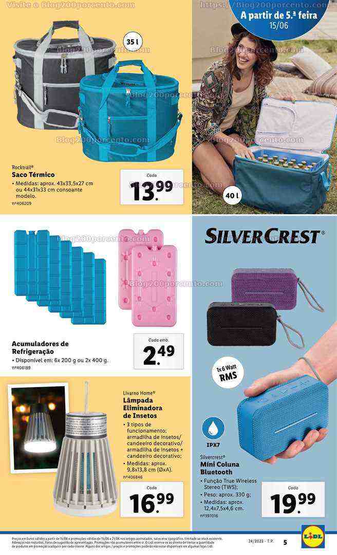 Antevisão Folheto LIDL Bazar Promoções a partir de 15 junho