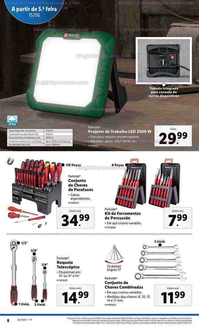 Antevisão Folheto LIDL Bazar Promoções a partir de 15 junho