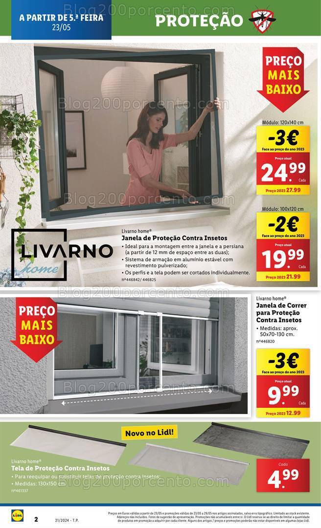 Antevisão Folheto LIDL Promoções de 23 a 29 maio