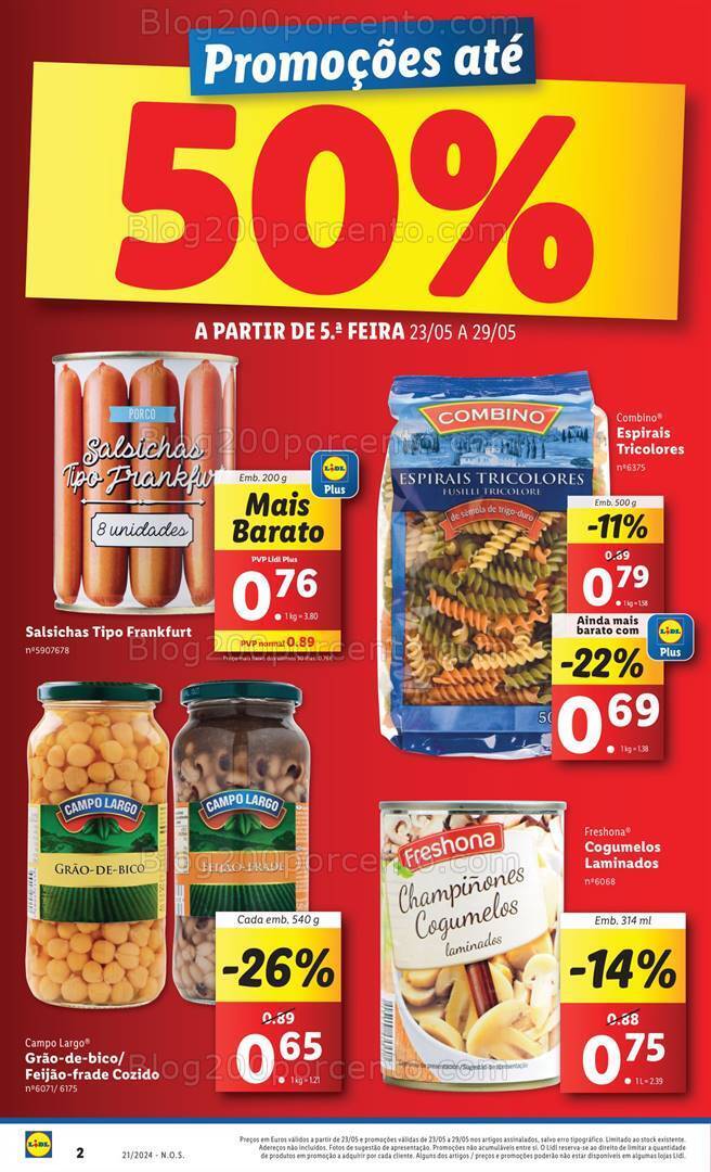 Antevisão Folheto LIDL Promoções de 23 a 29 maio