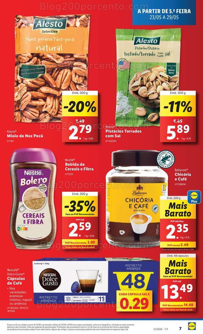 Antevisão Folheto LIDL Promoções de 23 a 29 maio