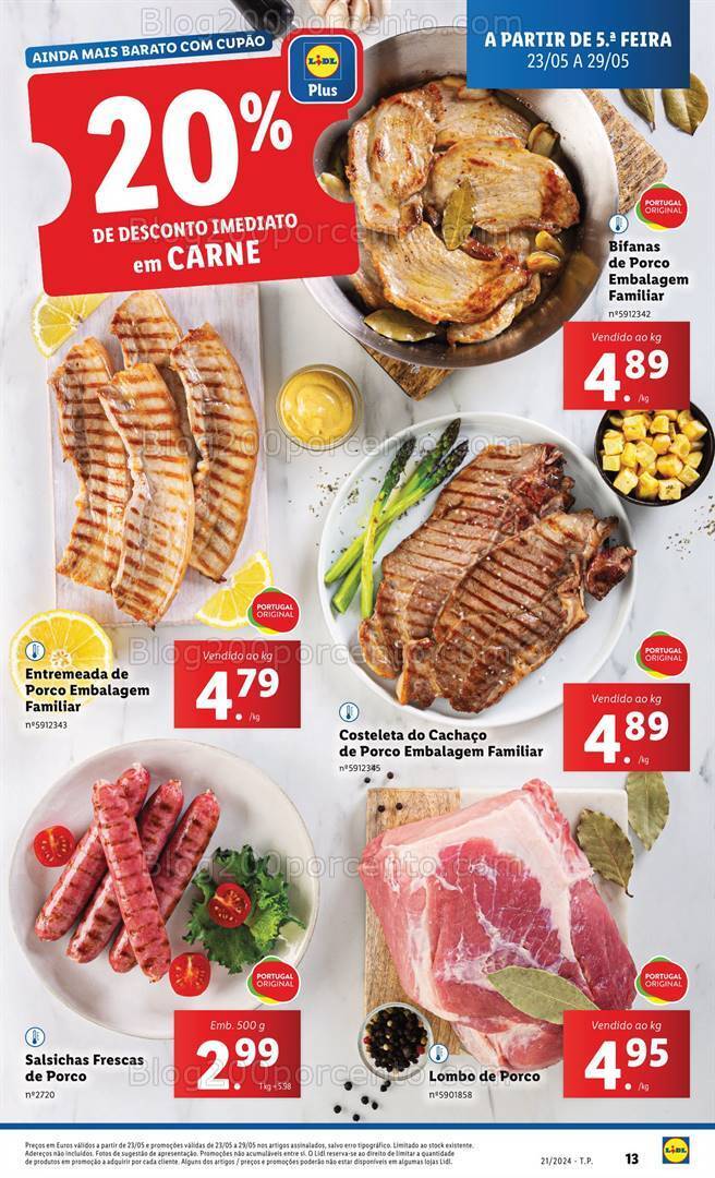 Antevisão Folheto LIDL Promoções de 23 a 29 maio