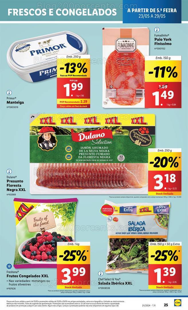 Antevisão Folheto LIDL Promoções de 23 a 29 maio