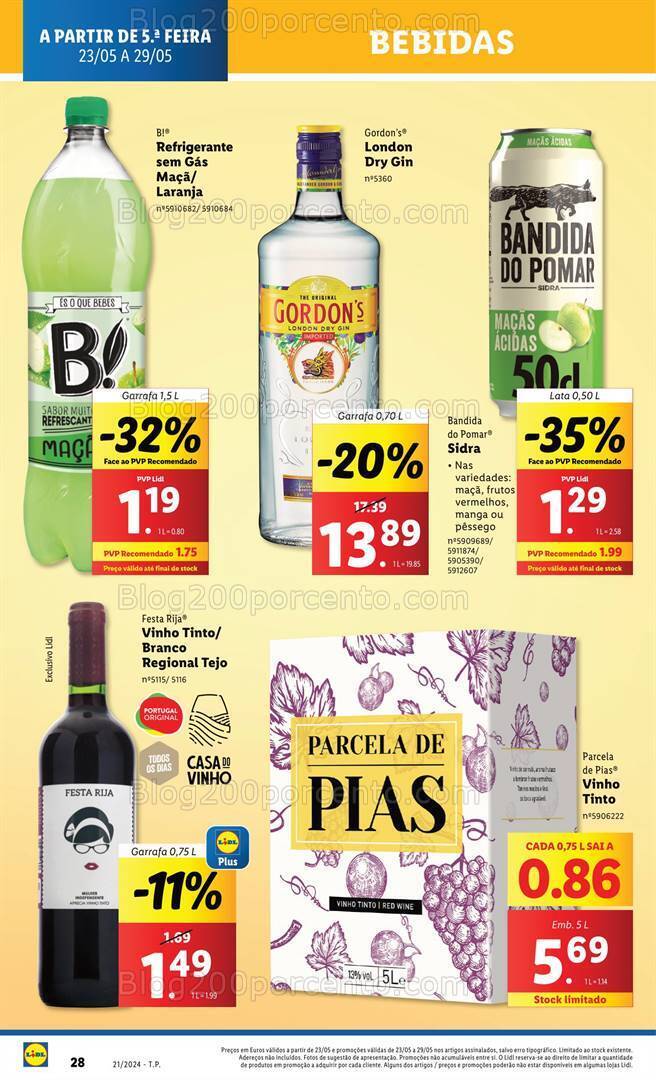 Antevisão Folheto LIDL Promoções de 23 a 29 maio