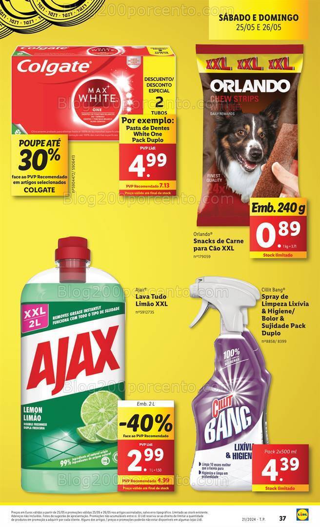 Antevisão Folheto LIDL Promoções de 23 a 29 maio