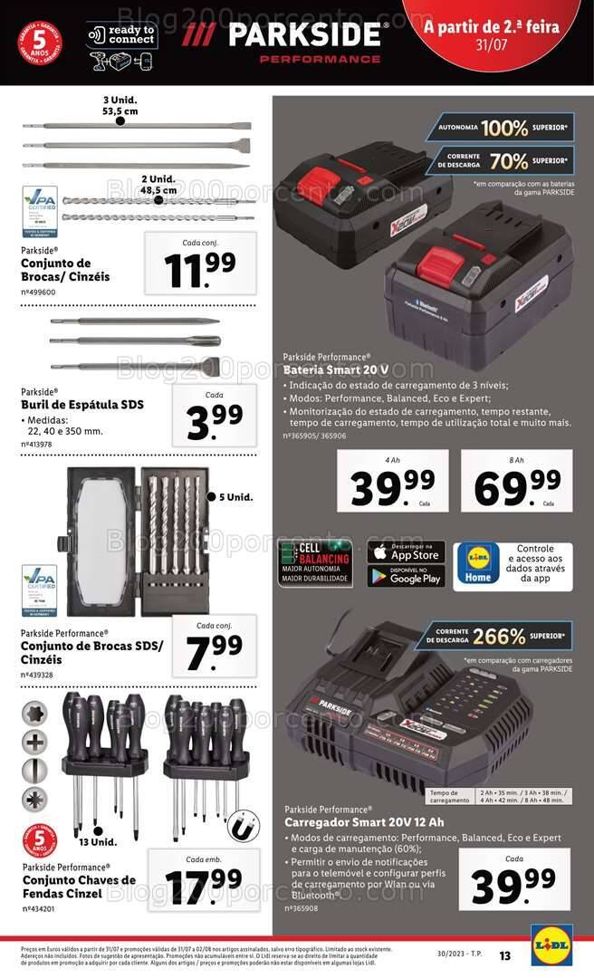 Antevisão Folheto LIDL Bazar Promoções de 27 julho a 2 agosto
