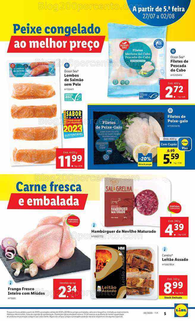 Antevisão Folheto LIDL Promoções de 27 julho a 2 agosto