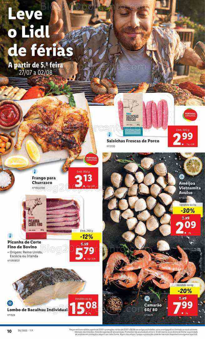 Antevisão Folheto LIDL Promoções de 27 julho a 2 agosto