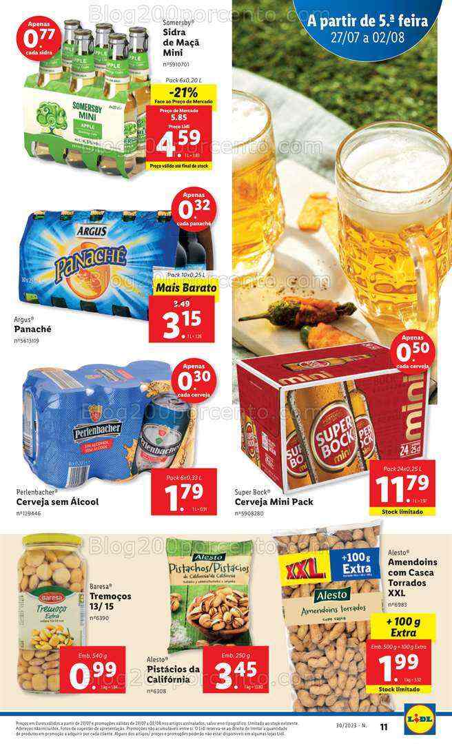 Antevisão Folheto LIDL Promoções de 27 julho a 2 agosto