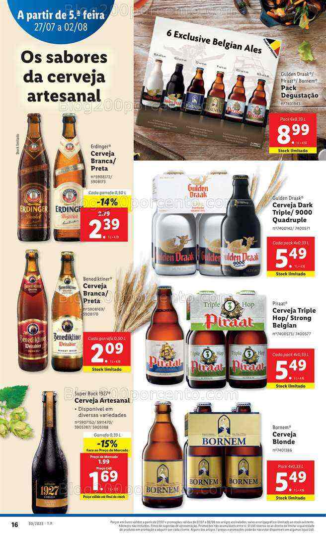 Antevisão Folheto LIDL Promoções de 27 julho a 2 agosto