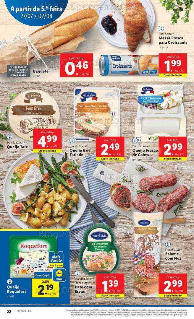 Antevisão Folheto LIDL Promoções de 27 julho a 2 agosto