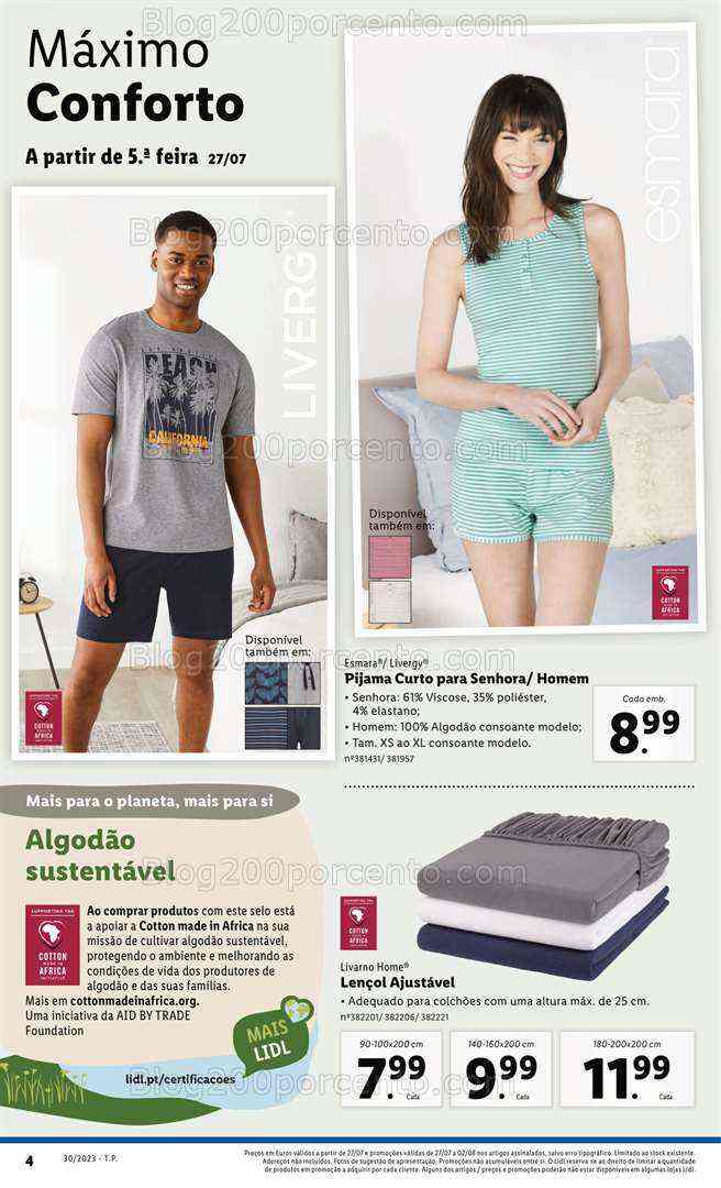 Antevisão Folheto LIDL Bazar Promoções de 27 julho a 2 agosto