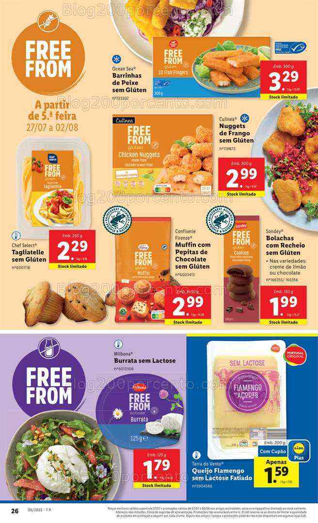 Antevisão Folheto LIDL Promoções de 27 julho a 2 agosto